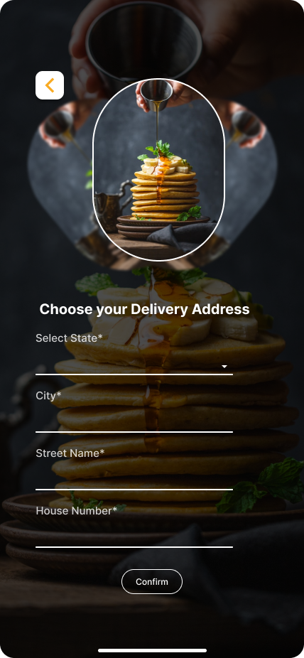 Delivery Address Empty